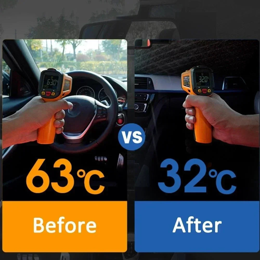 Car Sunshade Umbrella Front Windshield Silver